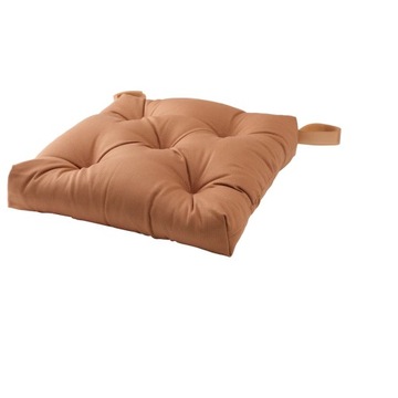 IKEA MALINDA Poduszka na krzesło jasnobrązowy 40/3