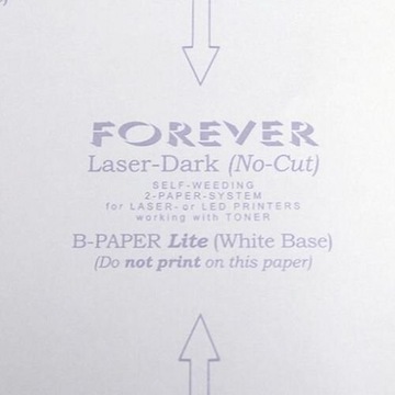 Forever Laser-Dark (No-Cut) B-Paper Lite A3 - 1