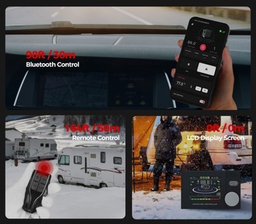 ПАРКОВОЧНОЕ ОБОГРЕВАНИЕ 8КВТ 12/24В 230В WEBASTO С ВЕНТИЛЯЦИЕЙ И СТАРТ/СТОП BT