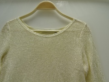 1__River Island_sweter damski bluzka GOLD__36 S