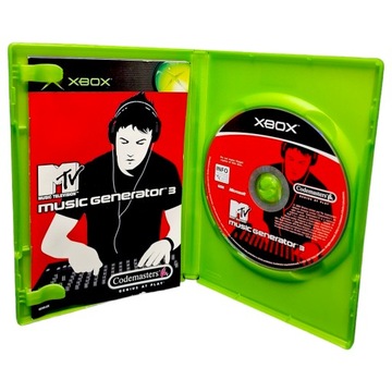 Игра MTV Music Generator 3 XBOX Microsoft Xbox Classic Complete