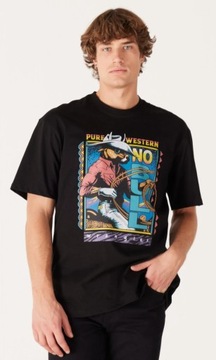 Wrangler GRAPHIC TEE Black CZARNA KOSZULKA T-SHIRT KOMIKS KOWBOJ M