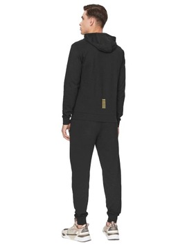 Męski dres EA7 Train Core Id M T-Suit Hoodie Rn Ch Coft