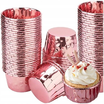 ЗОЛОТЫЕ ЧАШКИ ДЛЯ МАФИНОВ, ФОРМЫ ДЛЯ МАФИНОВ, ФОРМЫ ДЛЯ МАФИНОВ, 20 шт.