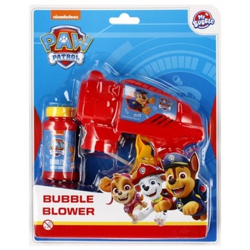 PAW PATROL Bubble Gun + пузырьковая жидкость