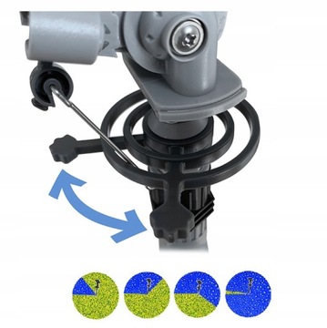 ПУЛЬСИРУЮЩИЙ МЕТАЛЛИЧЕСКИЙ СПРИНКЕР НА ПОДСТАВКЕ