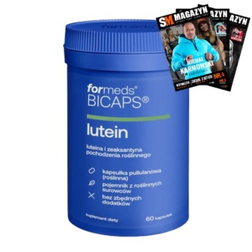 FORMEDS BICAPS LUTEINA INULINA OCZY WZROK VEGAN