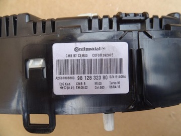 CITROEN C4 II DS4 PŘÍSTROJOVÁ DESKA BUDÍKY EVROPA 9812832380
