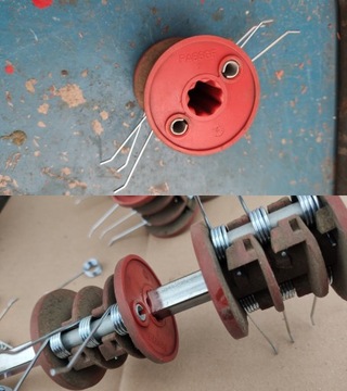 Gardena ES500 Aerator Aerator Spring Springs Crows Crows Wire
