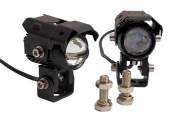 Бифункциональные белые и желтые светодиодные галогенные линзы