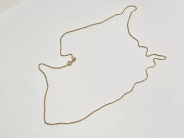ZŁOTY ŁAŃCUSZEK 1,42G 45 CM PR 585