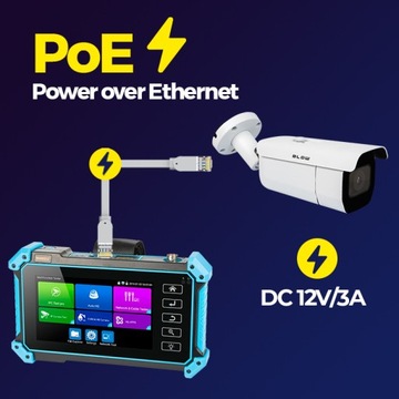 ТЕСТЕР CCTV Touch IPS 5,4 дюйма для IP-камер HD 8 Мп