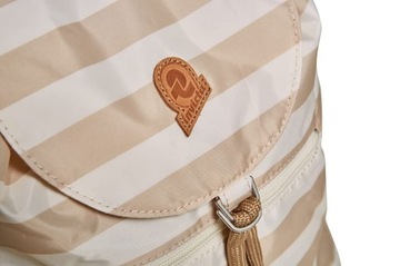 Рюкзак Invicta Minisac Heritage Бежевый Белые Полосы