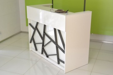 Стойка ресепшн R100 150x70см LED