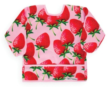Twistshake Śliniak fartuszek Strawberry