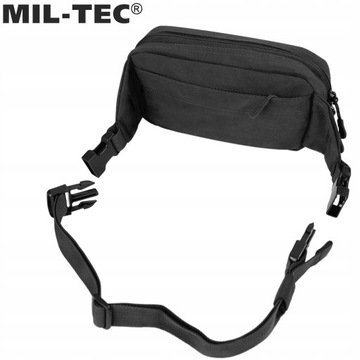 Nerka Saszetka torba biodrowa organizer Mil-Tec Fanny Pack Molle czarna