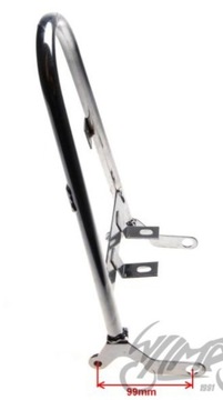 ЧОППЕР ЧОППЕР ХРОМ МЕТАЛЛ СПИНКА ПАССАЖИРА