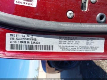 Dodge Challenger III 2022 Dodge Challenger Srt Hellcat Redeye Widebody 2022 6.2 Benzyna 797KM, zdjęcie 3