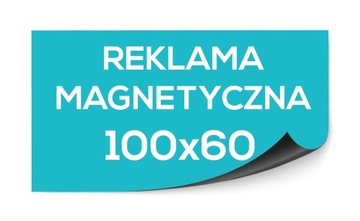 Reklama magnetyczna na samochód 100x60 cm