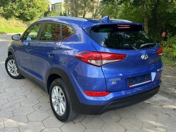 Hyundai Tucson III SUV 1.6 GDI 132KM 2018 Hyundai Tucson 1.6 Benz Bezwypadkowy Passion blue, zdjęcie 3