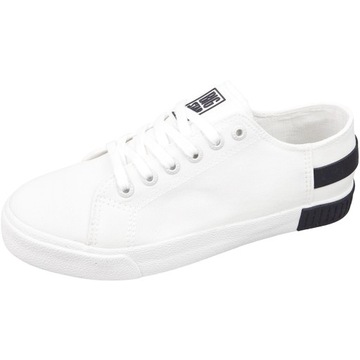 białe trampki damskie BIG STAR buty LL274039 stylowe tenisówki 37