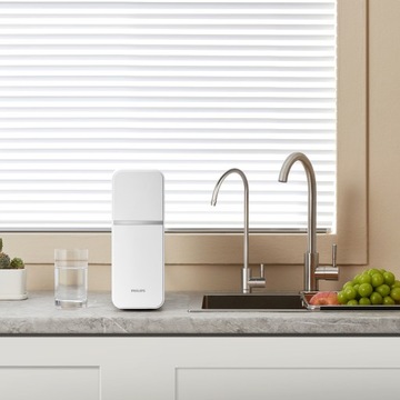 Проточный фильтр для смягчения воды PHILIPS AUT1211/10, фильтр для мойки