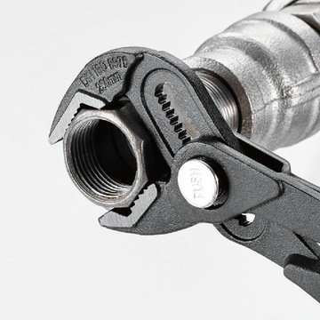Szczypce nastawne do rur 250mm + 300mm klucz Kobra FR4580+FR4581