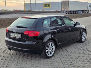 Audi A3 8P Hatchback 3d 1.4 TFSI 125KM 2011 Audi A3 Sportback 1.4 125PS Automat Nowy Rozrzad Czarna Gwarancja 1.4, zdjęcie 5