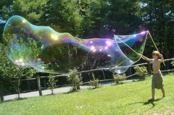 Жидкость для мыльных пузырей 5л литров 3 палочки STICKS