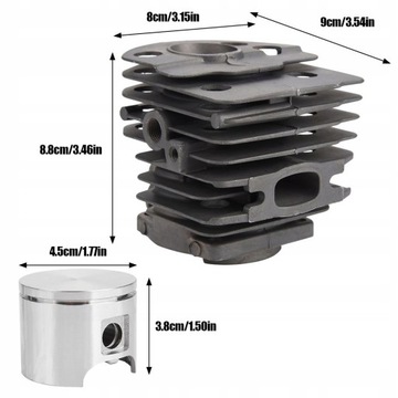 ЦИЛИНДР ПОРШЕНЬ HUSQVARNA 50 51 55 В КОМПЛЕКТЕ