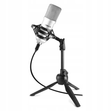 СТУДИЙНЫЙ МИКРОФОН USB ПК/ ШТАТИВ/ ГЕЙМЕР/ YOUTUBE