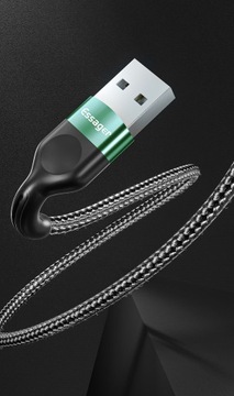 USB-кабель ESSAGER 3в1 MICRO TYP-C LIGHTNING 3A