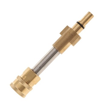 Переходник для мойки высокого давления быстро подключается.