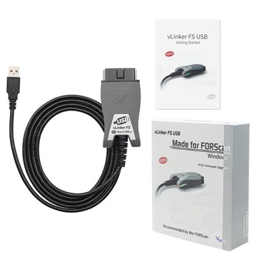 USB-ДИАГНОСТИЧЕСКИЙ ИНТЕРФЕЙС VGATE VLINKER FS FORD