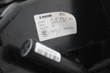ПЕРЧАТКА ПАССАЖИРСКОГО ПОДЪЕМНИКА AUDI A5 8T 8K1857035B