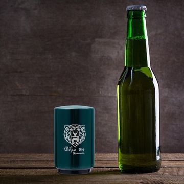 Автоматическая открывалка для бутылок, пресс для открытия крышки, инструмент для открытия бармена, зеленый инструмент