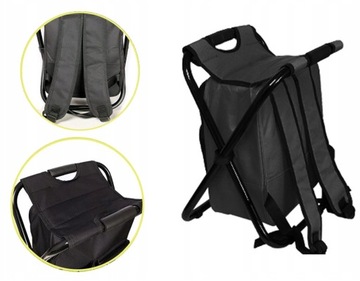 СТУЛ ДЛЯ РЫБАЛКИ, ТУРИСТИЧЕСКИЙ СТУЛ, РЮКЗАК С ТЕРМОСУМКОЙ