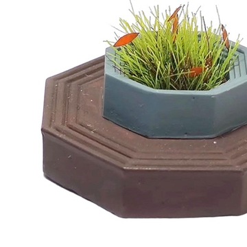 Масштаб 1:64 Модель цветочной террасы для модели