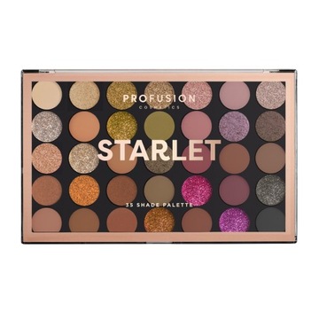 Profusion Starlet Eyeshadow Palette paleta 35 cieni do powiek P1