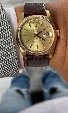 ROLEX Day Date 36 mm President 18038 18k Yellow