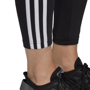 Legginsy damskie adidas Essentials 3 Stripes Tight czarne DP2389 XS