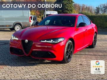 Alfa Romeo Giulia II Sedan Facelifting 2023 2.0 GME Turbo 280KM 2025 ALFA ROMEO Giulia Turbo Intensa Q4 Sedan 2.0 (280KM) 2025