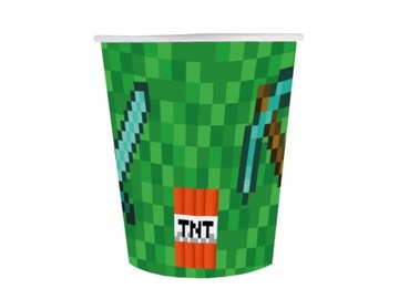 KUBECZKI URODZINOWE PIKSELE KILOF TNT 6SZT