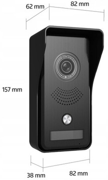 Видеодомофон Видеодомофон 7 дюймов WiFi брелок-брелок ТЕЛЕФОН