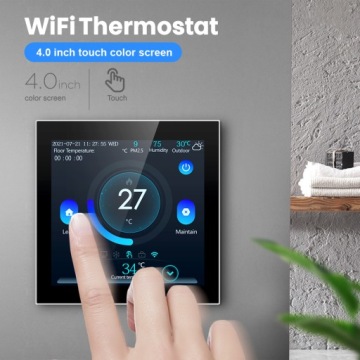 Wi-Fi термостат Tuya для отопления газового котла 3А