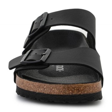 Czarne Syntetyk Buty Klapki Birkenstock r.41