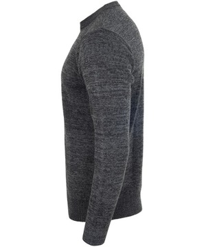 СВИТЕР МУЖСКОЙ ЭЛАСТИЧНЫЙ, ТЕМНО-СЕРЫЙ L
