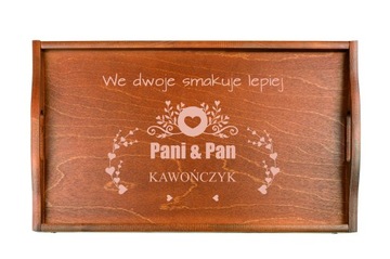 СТОЛ ДЛЯ ЗАВТРАКА ДЛЯ КРОВАТИ ПОД НОУТБУКОМ, ГРАВИРОВАННЫЙ ПОДДОН