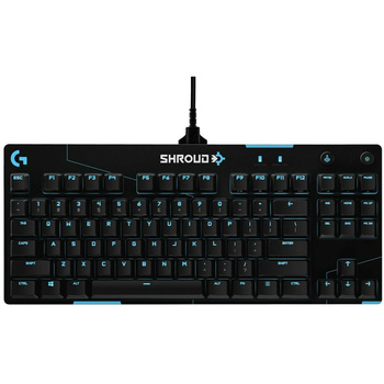 Klawiatura Logitech G PRO X Shroud czarna