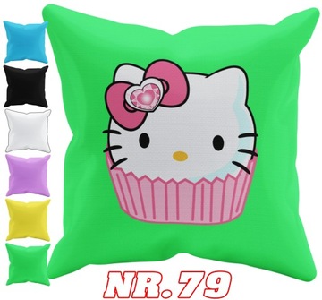 POSZEWKA NA PODUSZKĘ JAŚKA DO PRZEDSZKOLA HELLO KITTY + IMIĘ GRATIS